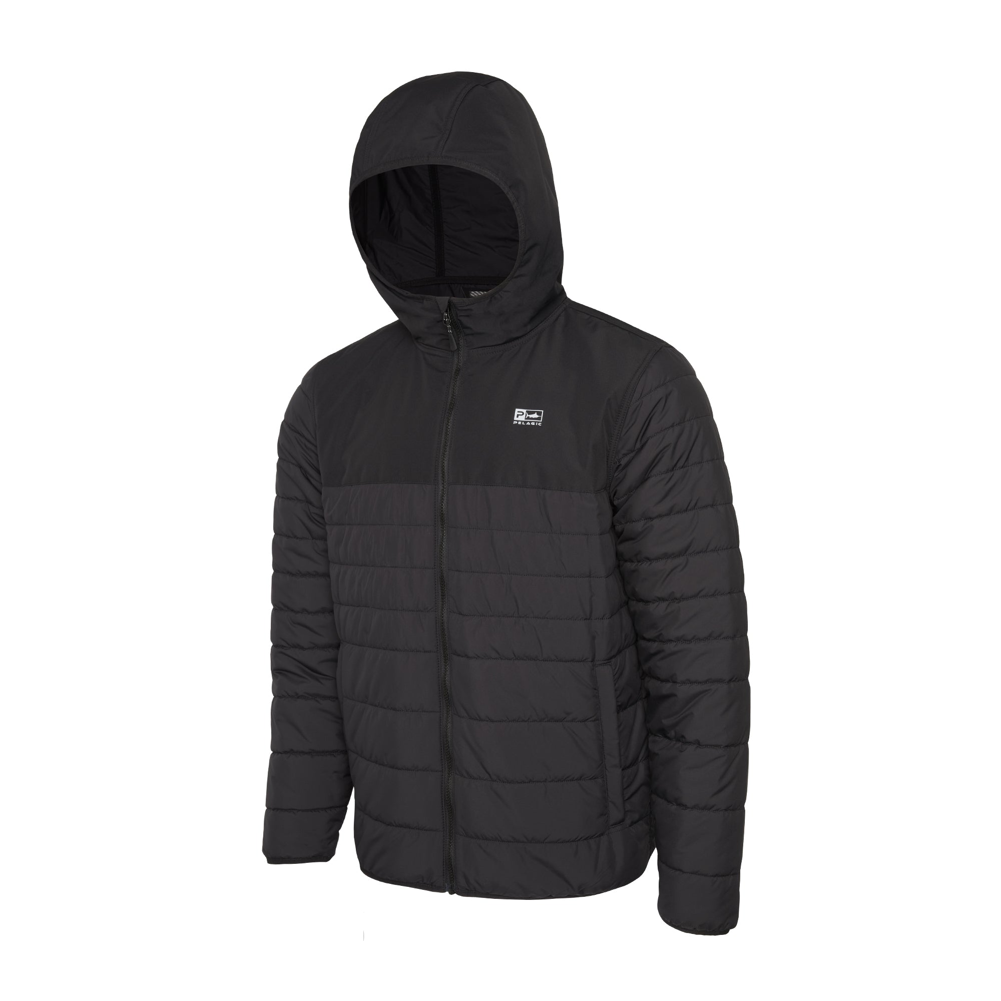 PELAGIC Cold Front giacca piumino uomo nero imbottito