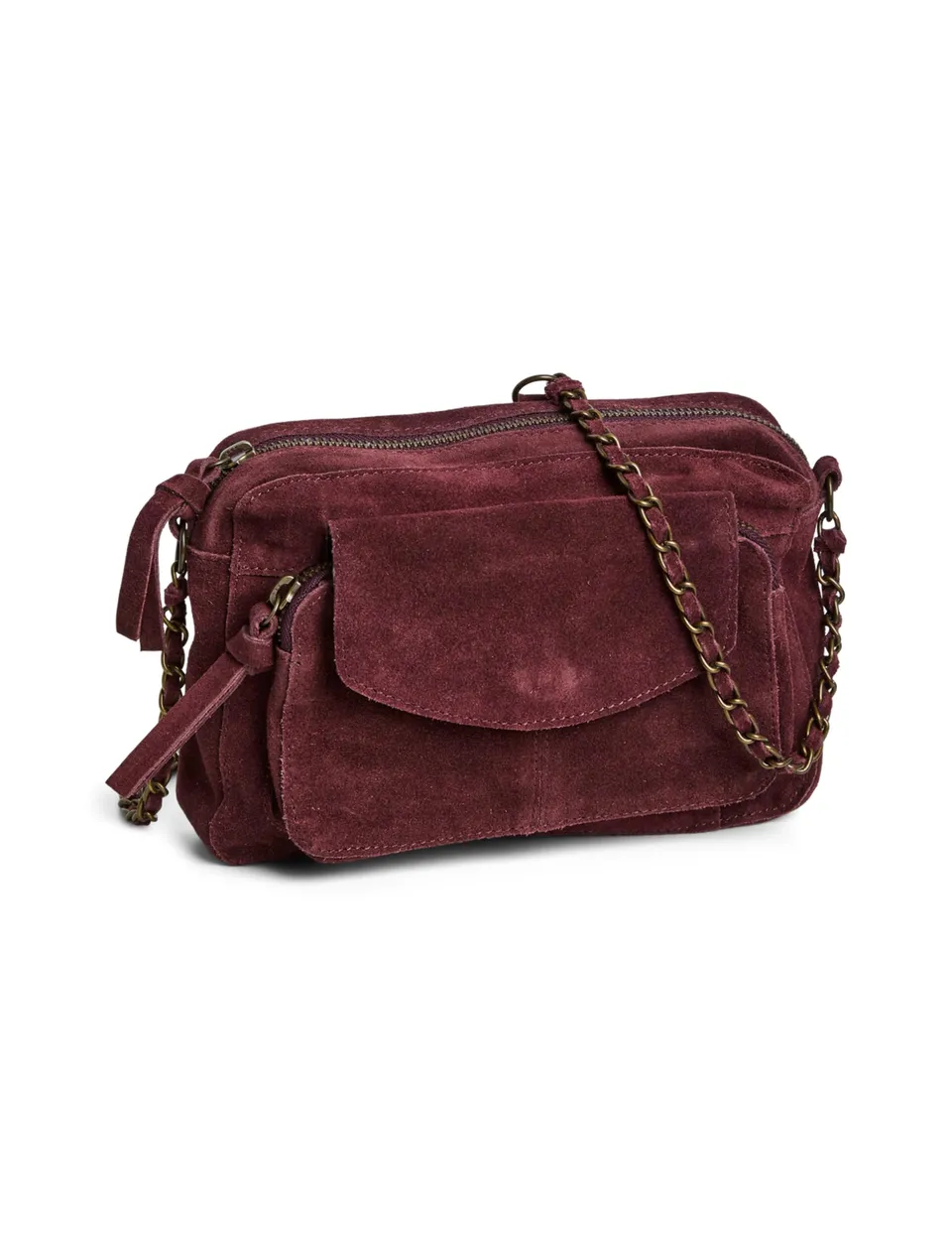 Pieces Pcnaina Suede Cross Over Fc borsa tracolla