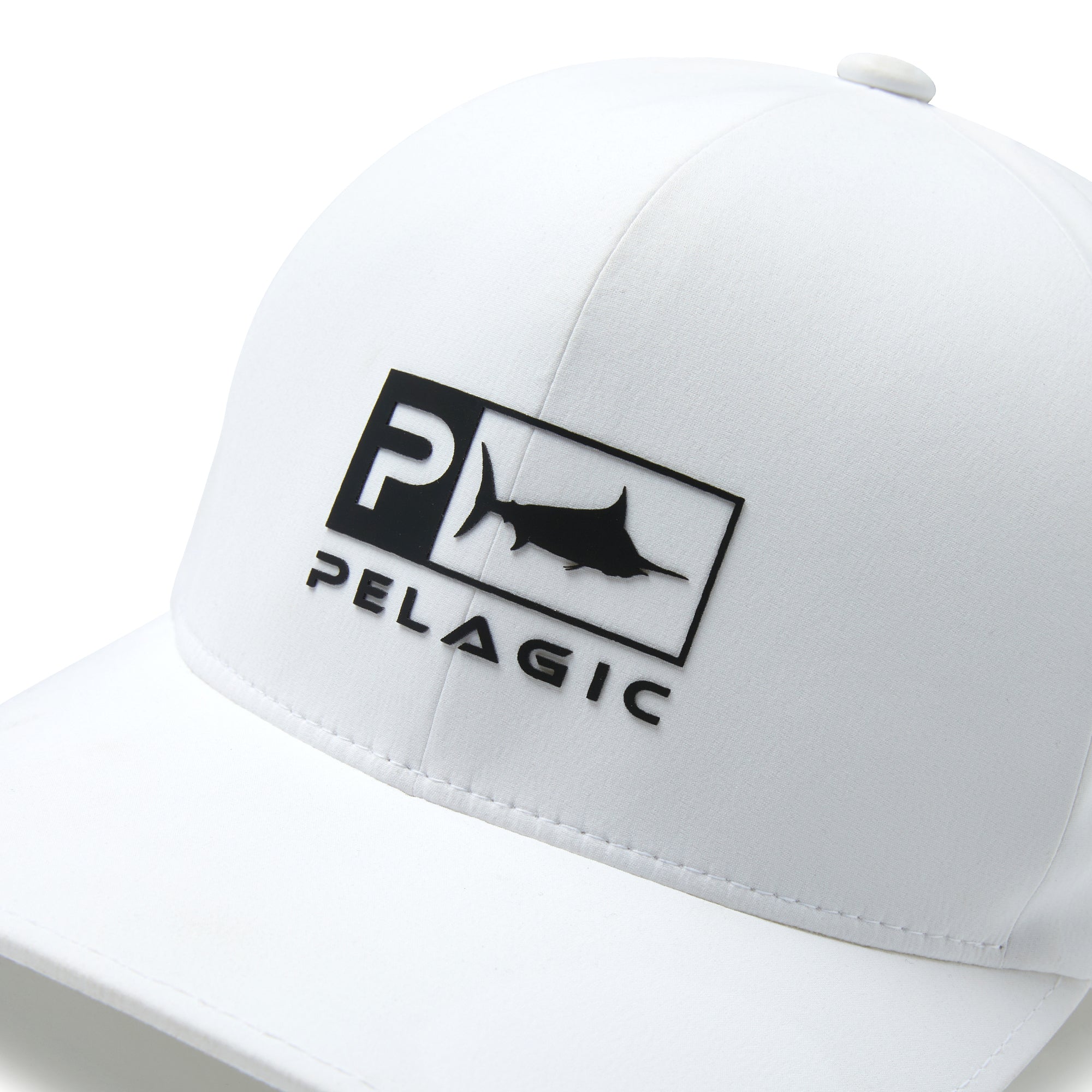 Pelagic Flexfit Delta Icon cappello uomo S/M bianco