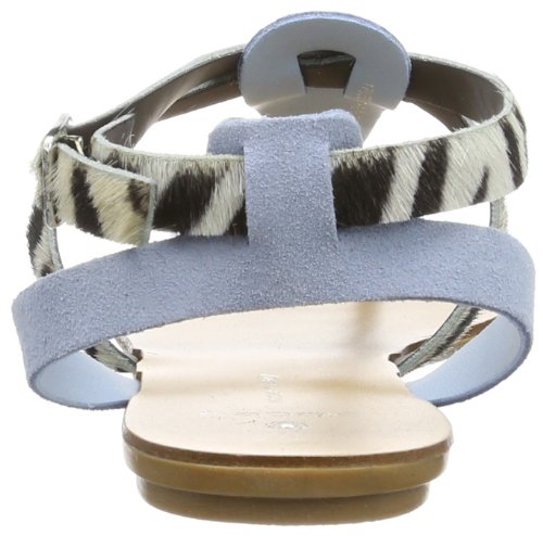 PIECES Cathie Suede sandali con tacco blu sbiadito 40 EU