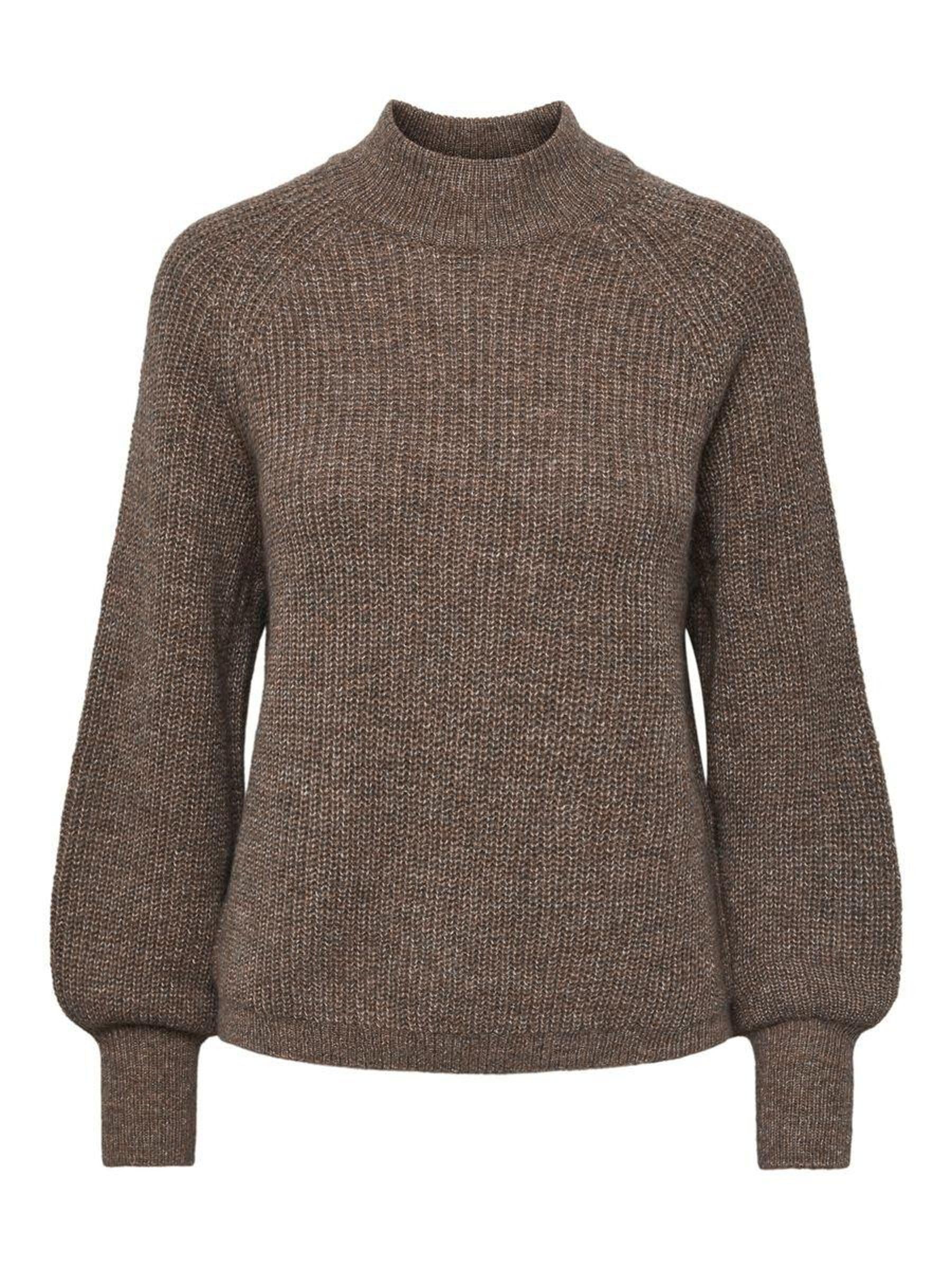 PIECES Pcnatalee LS O-Neck Knit Noos BC maglione XS azzurro