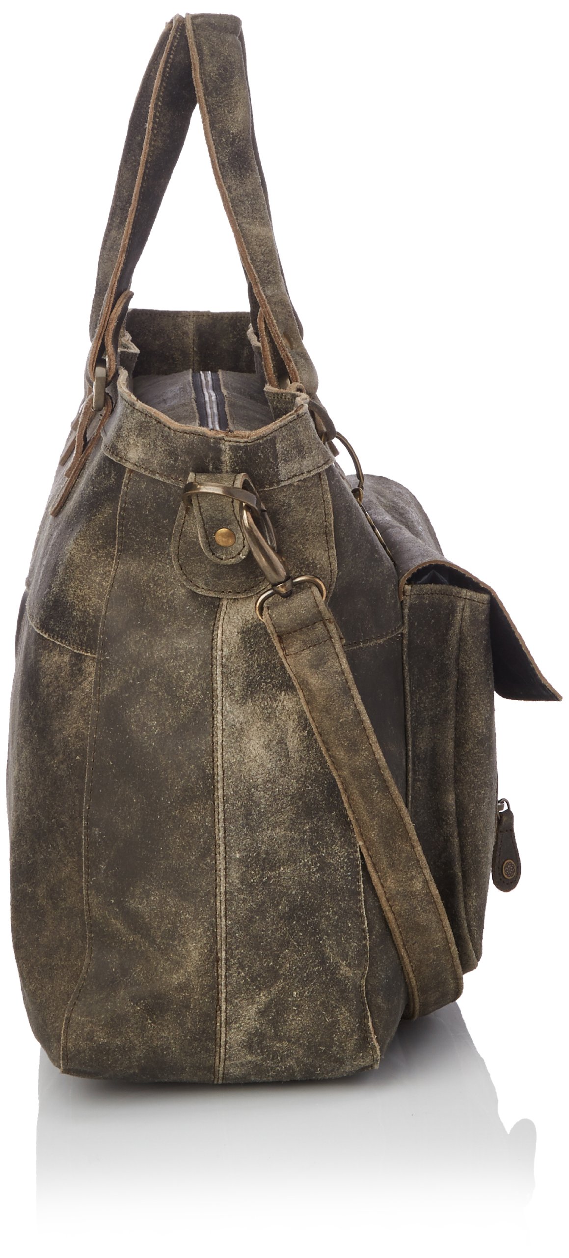 Pieces Totally Royal Leather borsa viaggio dust