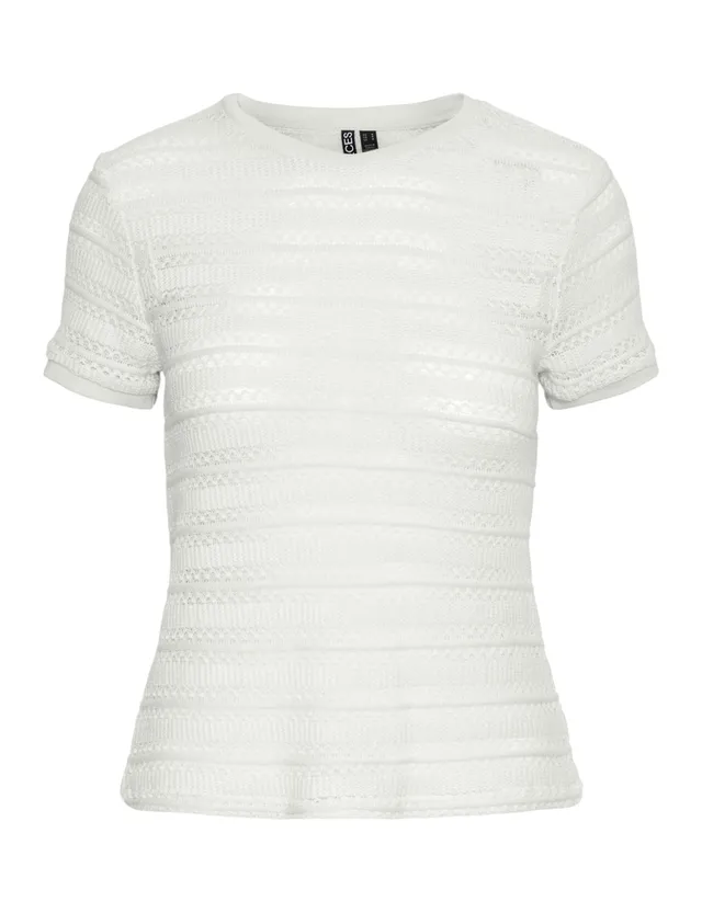 Pieces Pcagda SS Top Jrs BC top donna taglia M