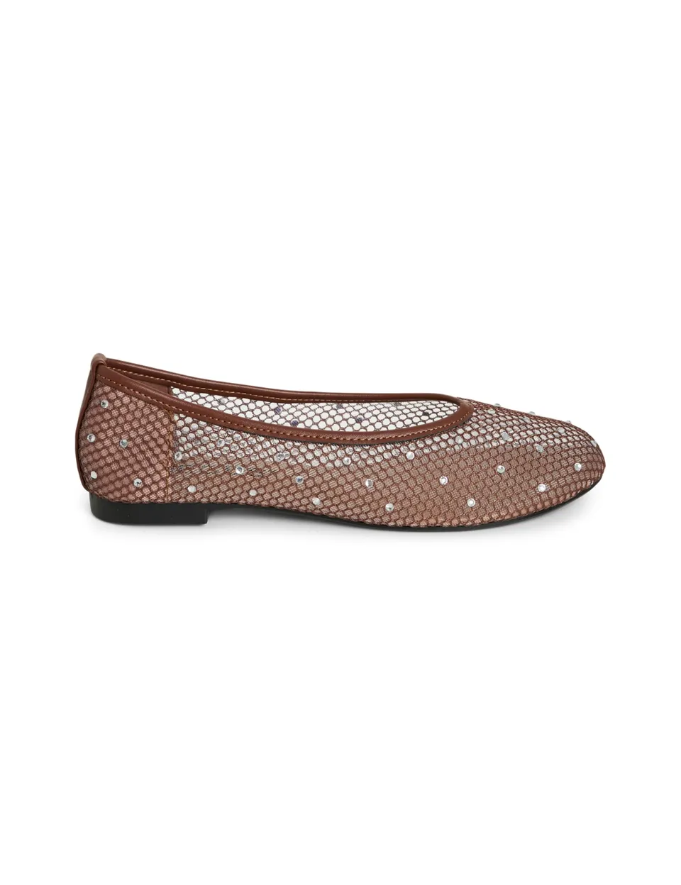 Pieces Pcsteph Stone Mesh Ballerina HG ballerine 38 EU mesh