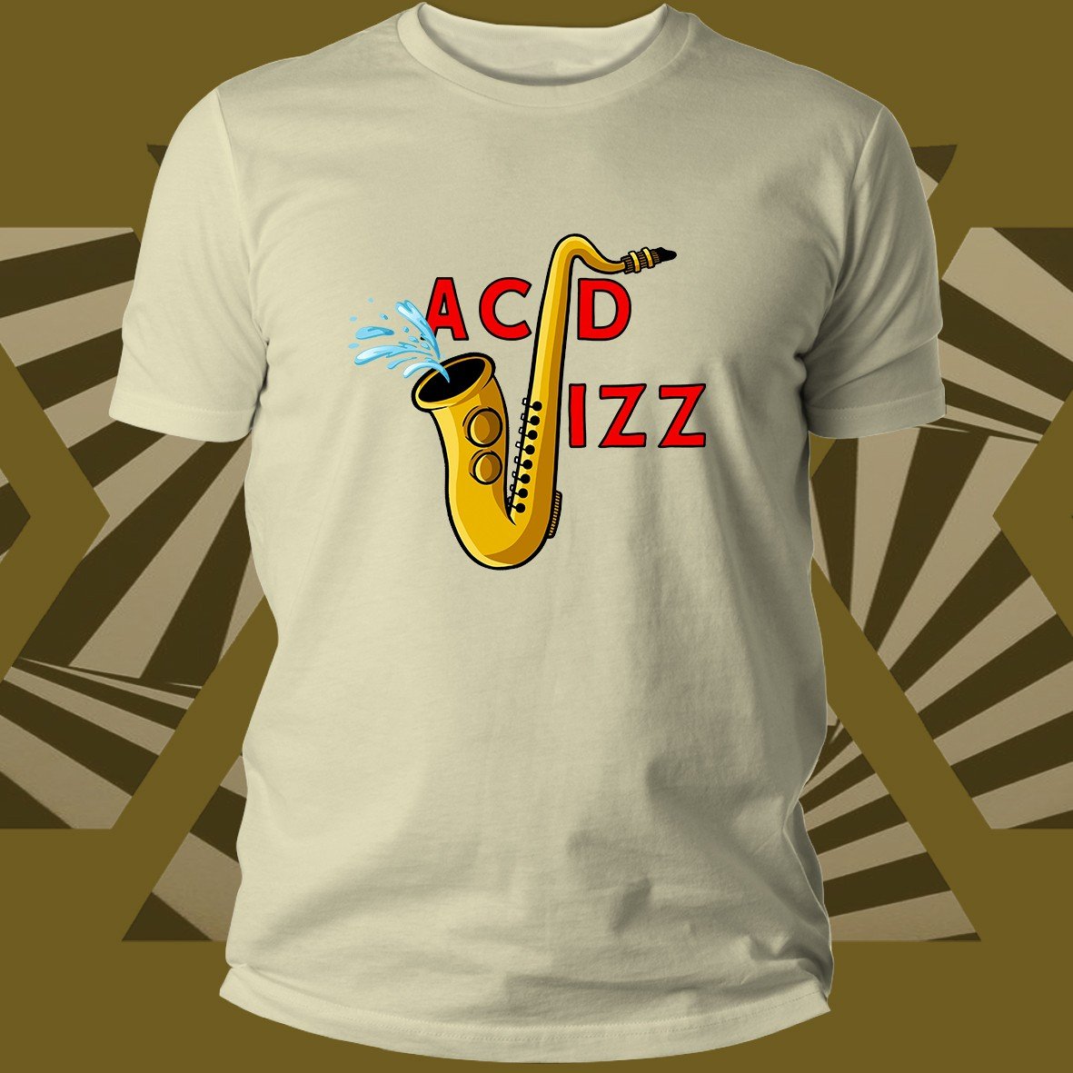 Matrix Music Store Rex Acid Jizz t-shirt cotone unisex
