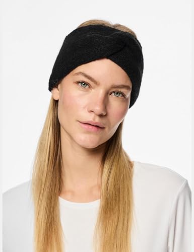 PIECES Pcpyron New Headband fascia capelli nero taglia unica