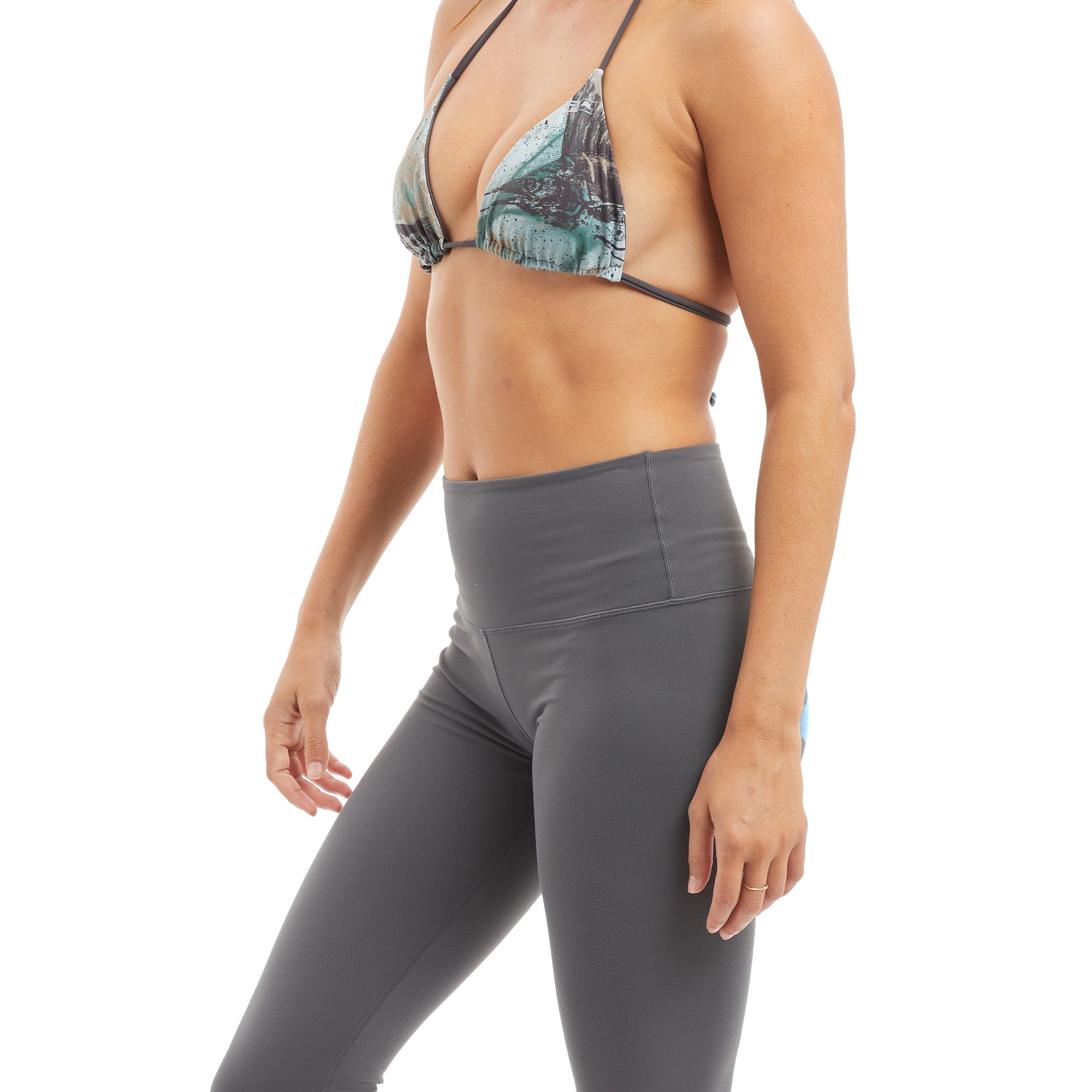 PELAGIC Ws Baja Leggings Donna Charcoal Elasticizzati