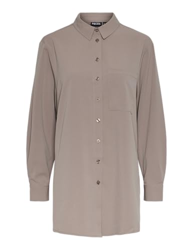 PIECES Pcmei LS Noos BC camicia donna maniche lunghe