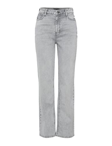 Pieces Pckelly HW Straight Jeans jeans 28W/30L vita alta