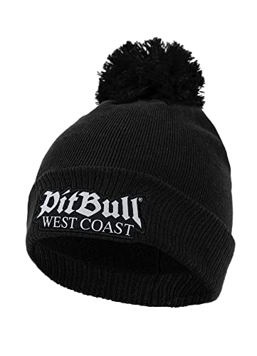 Pit Bull West Coast Bubble One Tone Old Logo berretto invernale nero