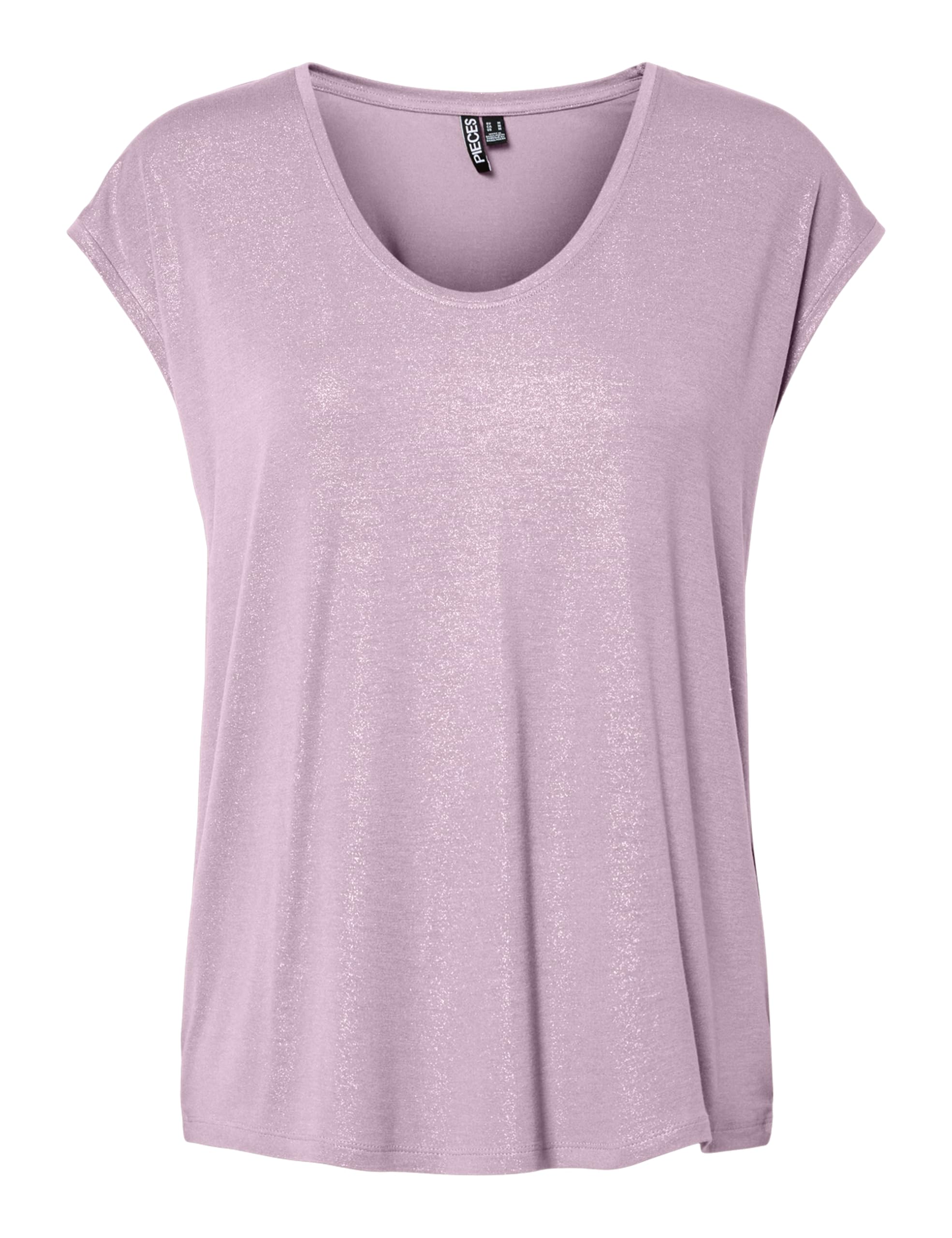 Pieces Pcalice Glitter Tee t-shirt donna manica corta