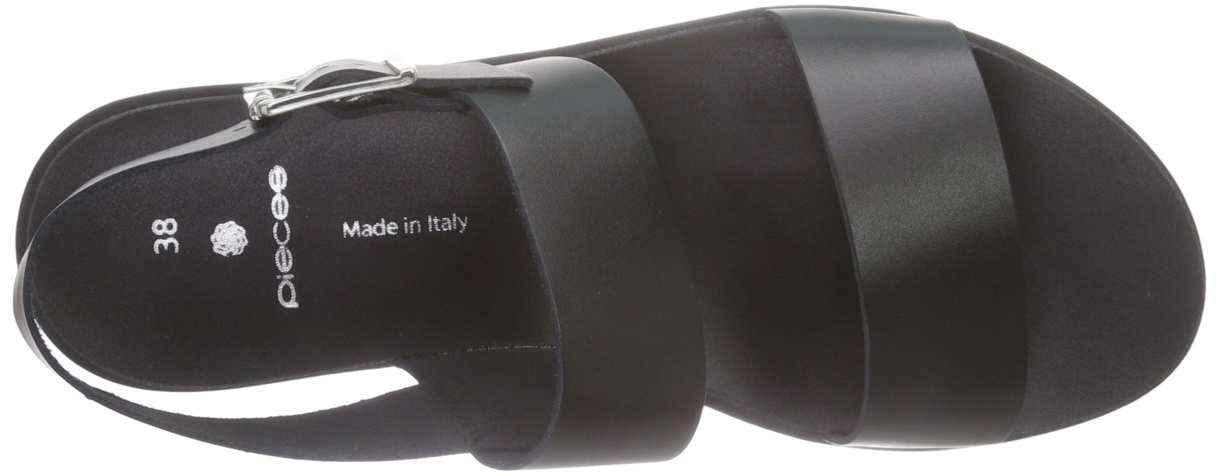 Pieces Psjayde sandali donna plateau pelle fibbia