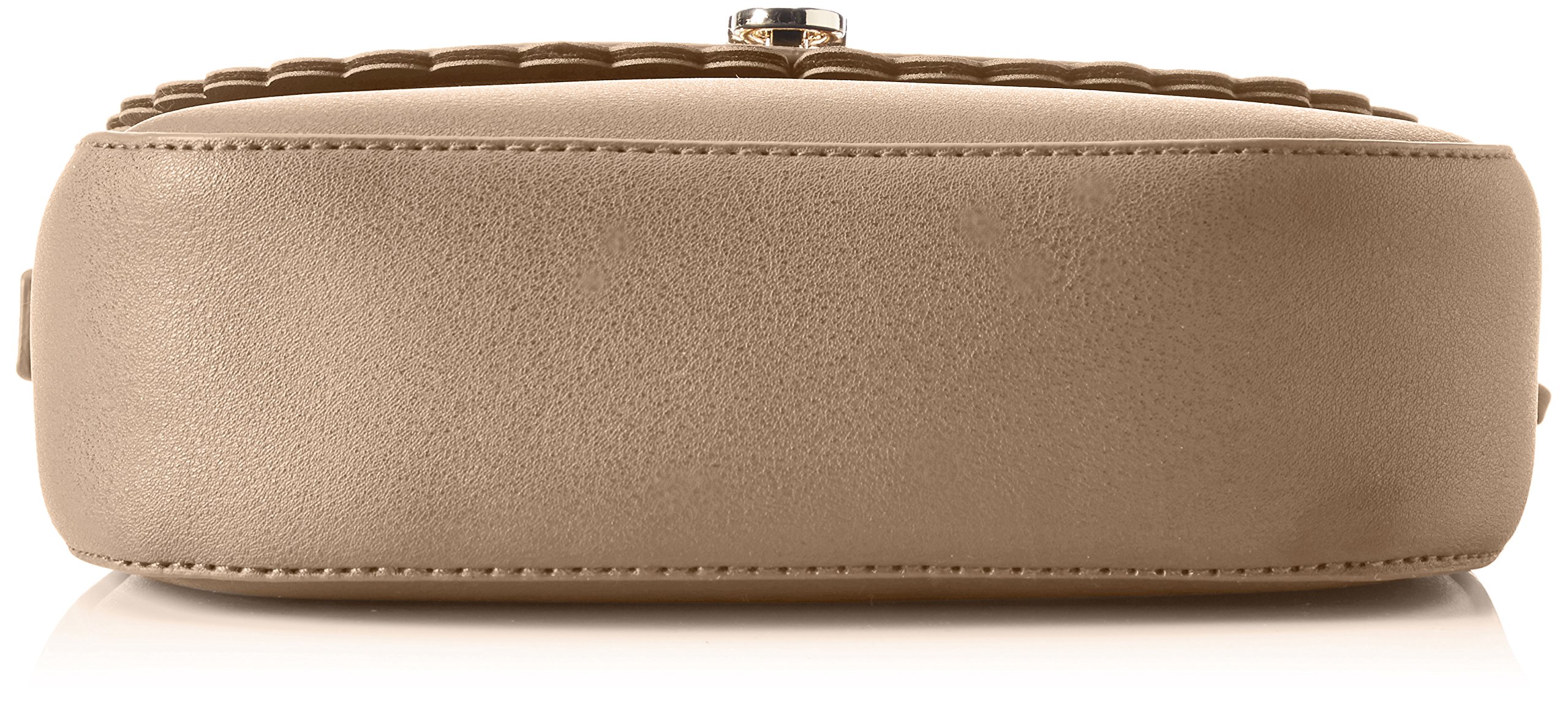 Pieces Pcsolvej Cross Body borsa a spalla beige similpelle