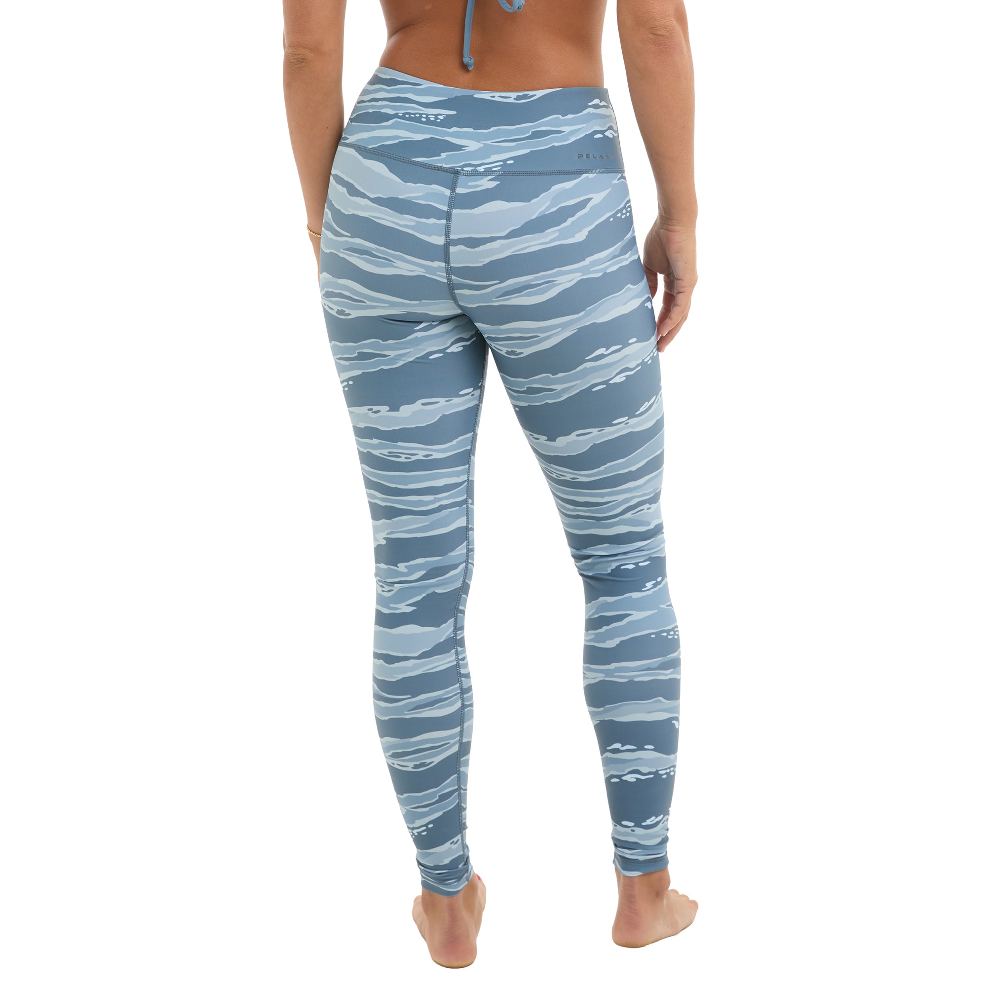 Pelagic Maui leggings donna pesca petrol elasticizzati