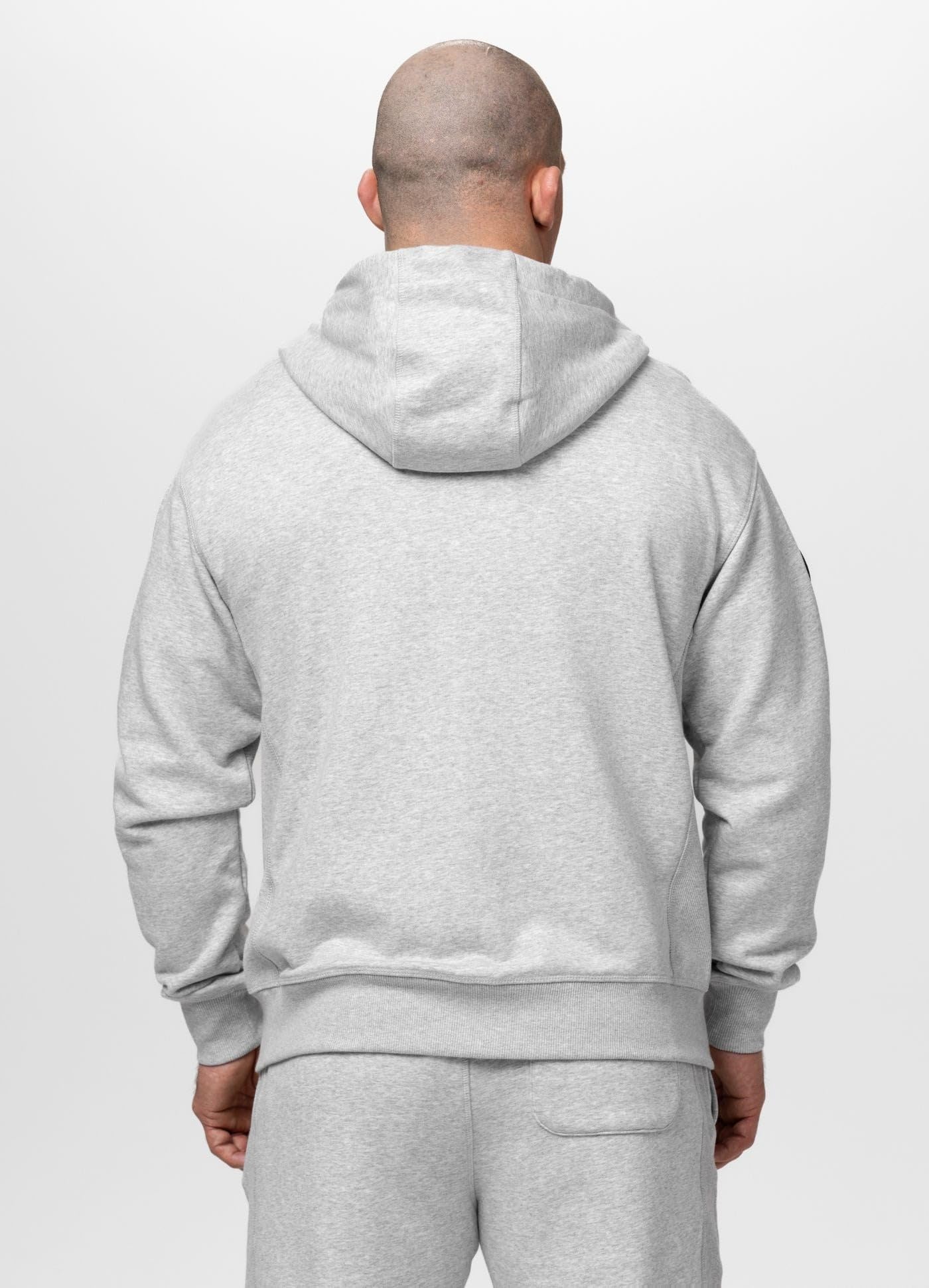 Pitbull Badger hoodie uomo zip taglia L