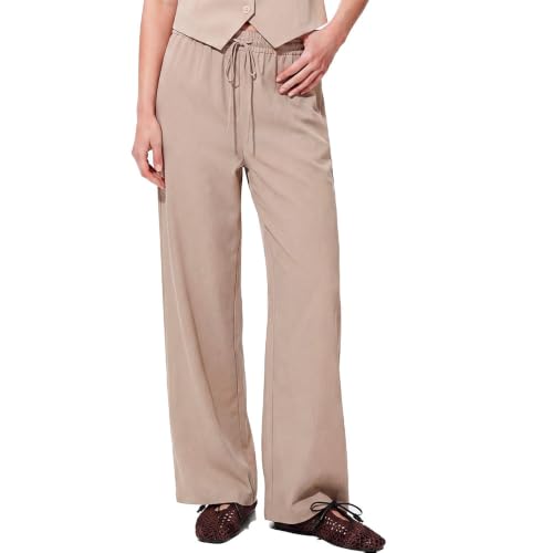 Pieces Bosella Wide Leg pantaloni donna 2XL vita alta