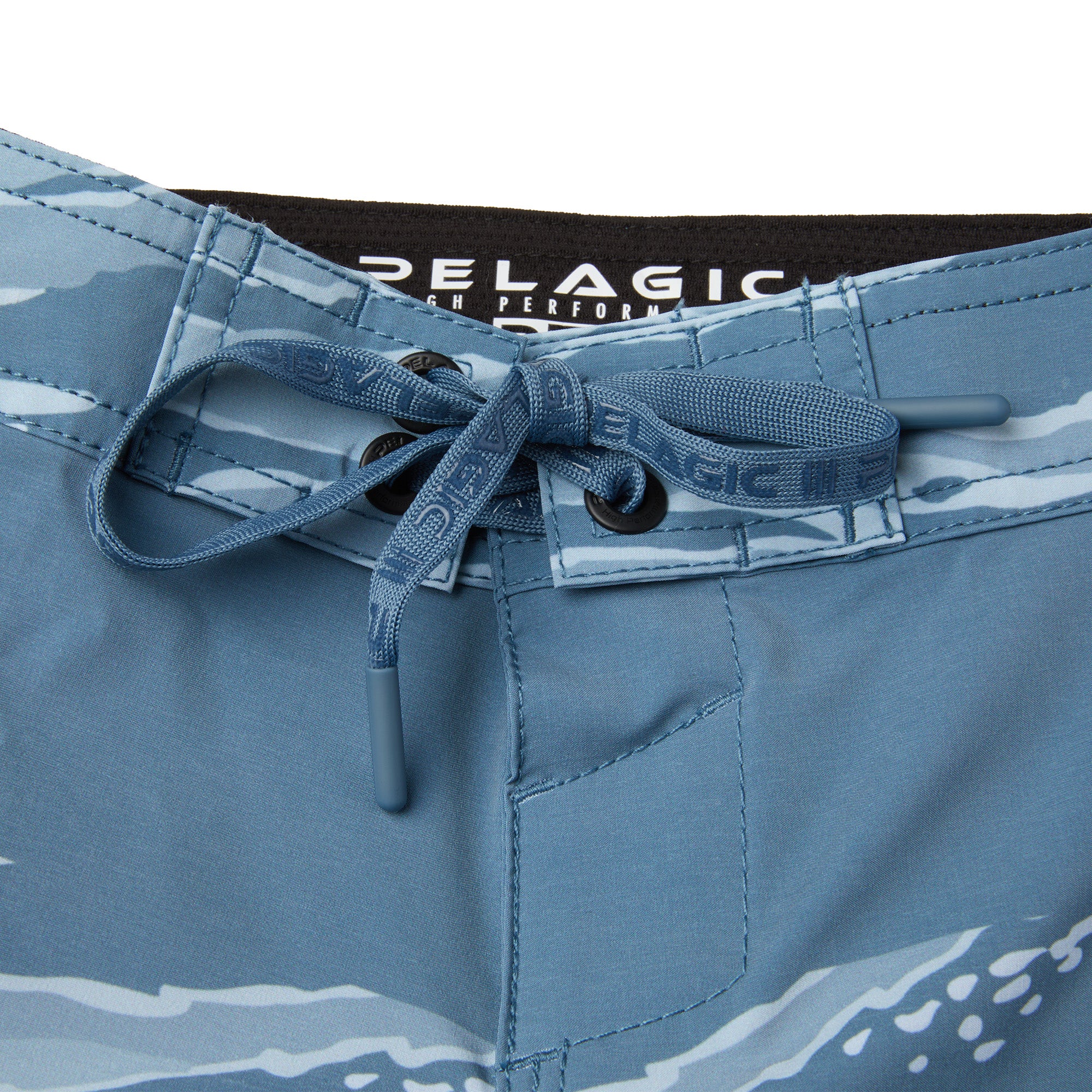 Pelagic Strike bermuda mare bambino Petrol 12 pollici elastico