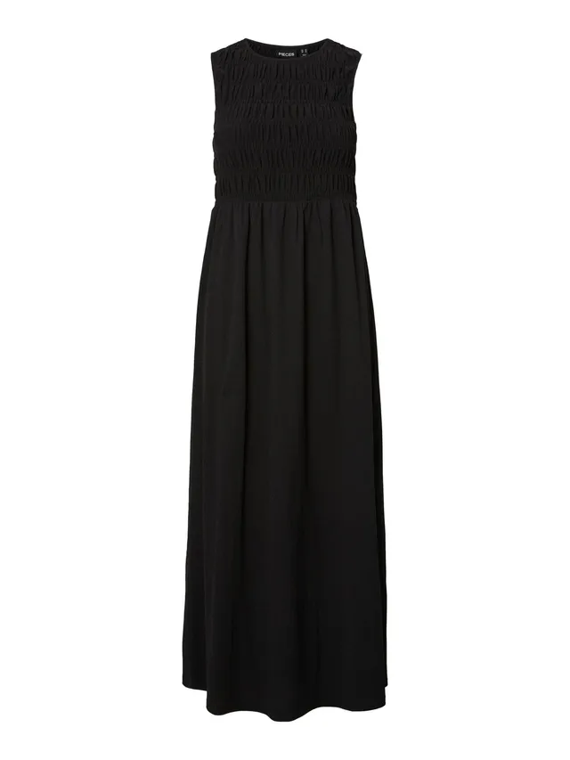 Pieces Pcbetty Abito Smock Donna Jersey Smanicato