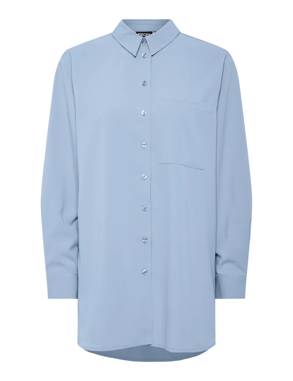 Pieces Pcpoppy LS Oxford Loose Shirt Noos camicia donna