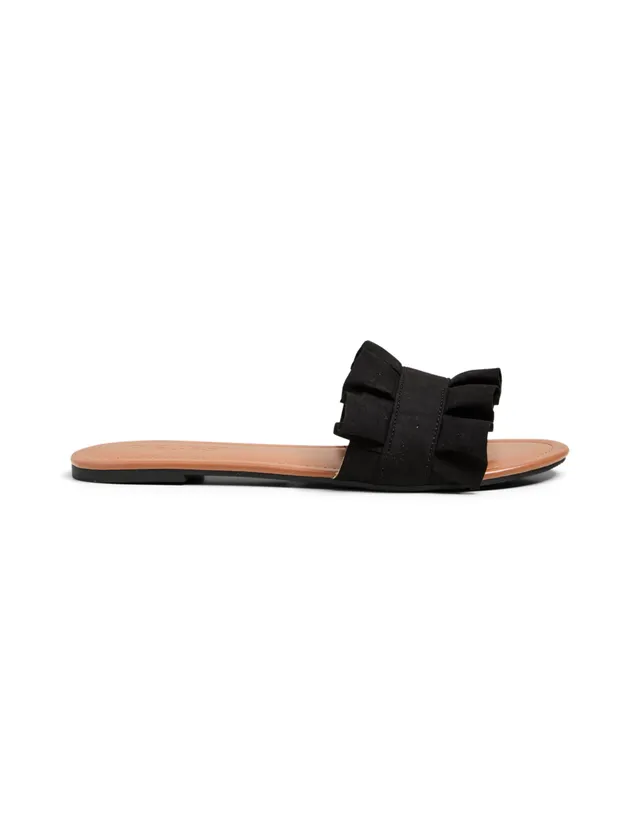 Pieces Psnola sandali donna nero estivi