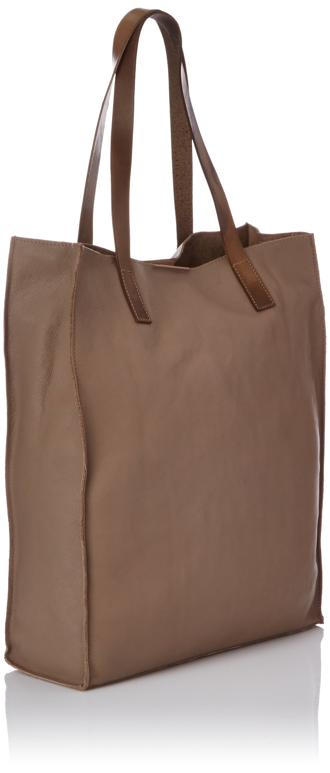 Pieces Filina Leather Net shopper donna pelle rete