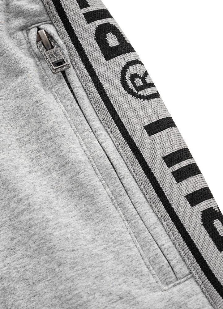 Pitbull West Coast Vigo pantaloncini french terry grigio L