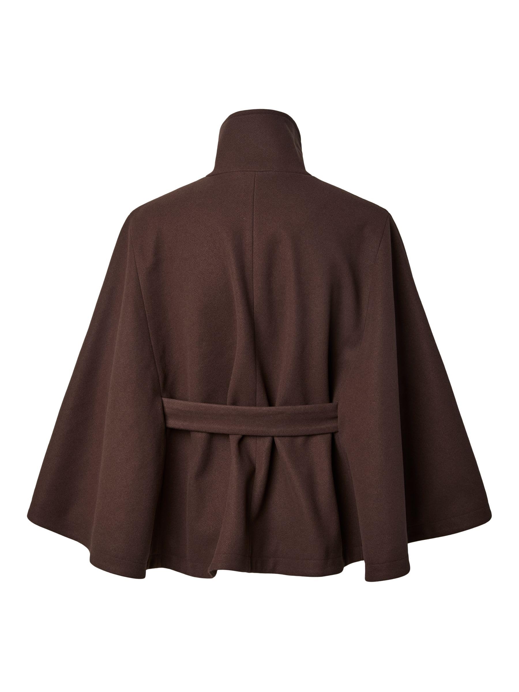 Pieces Pcaiken Cape giacca con cintura donna