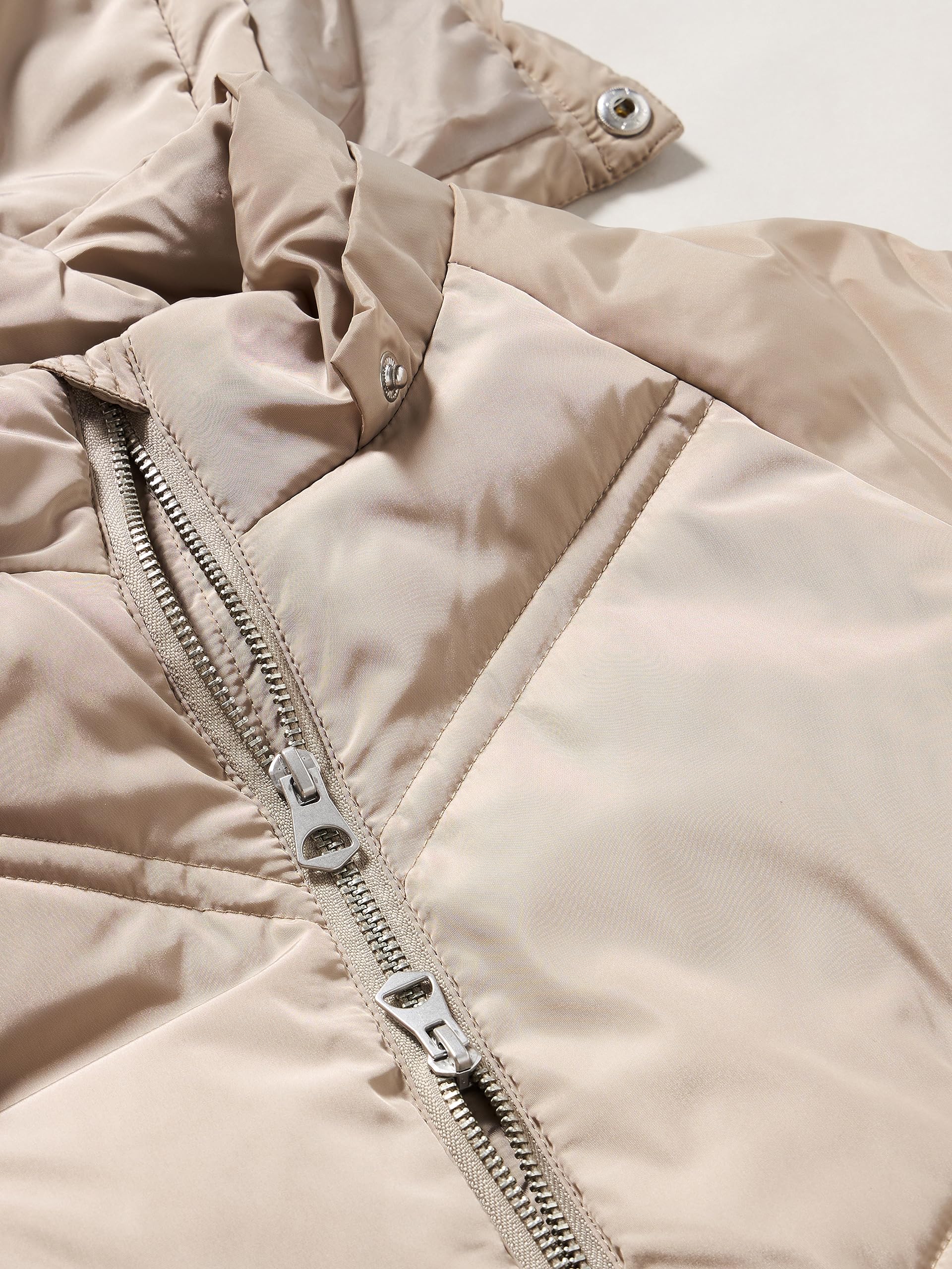 Pieces Pknelicity Puffer Jacket TW giacca bambina Silver Mink