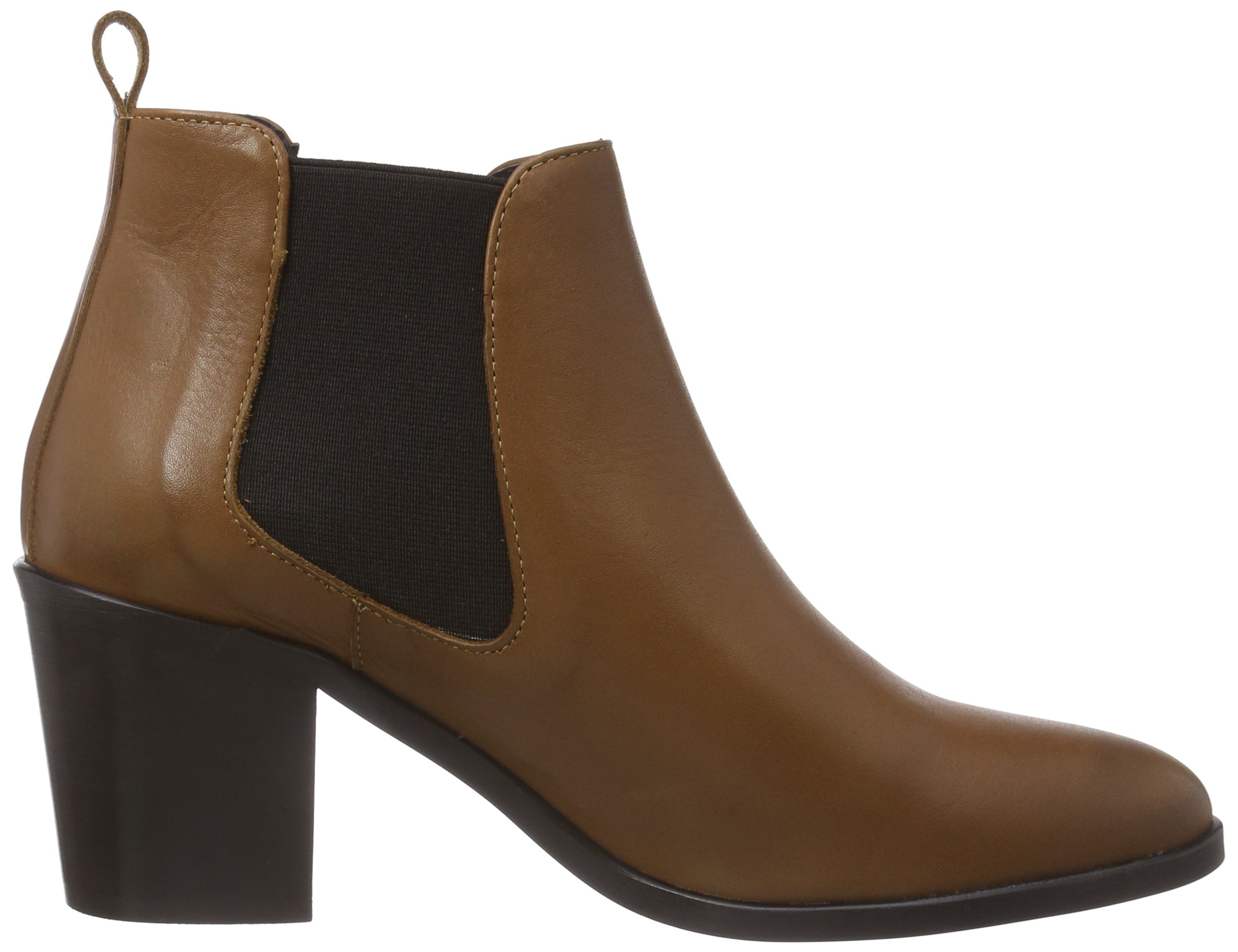 Pieces Psumiko Chelsea stivaletti donna cognac