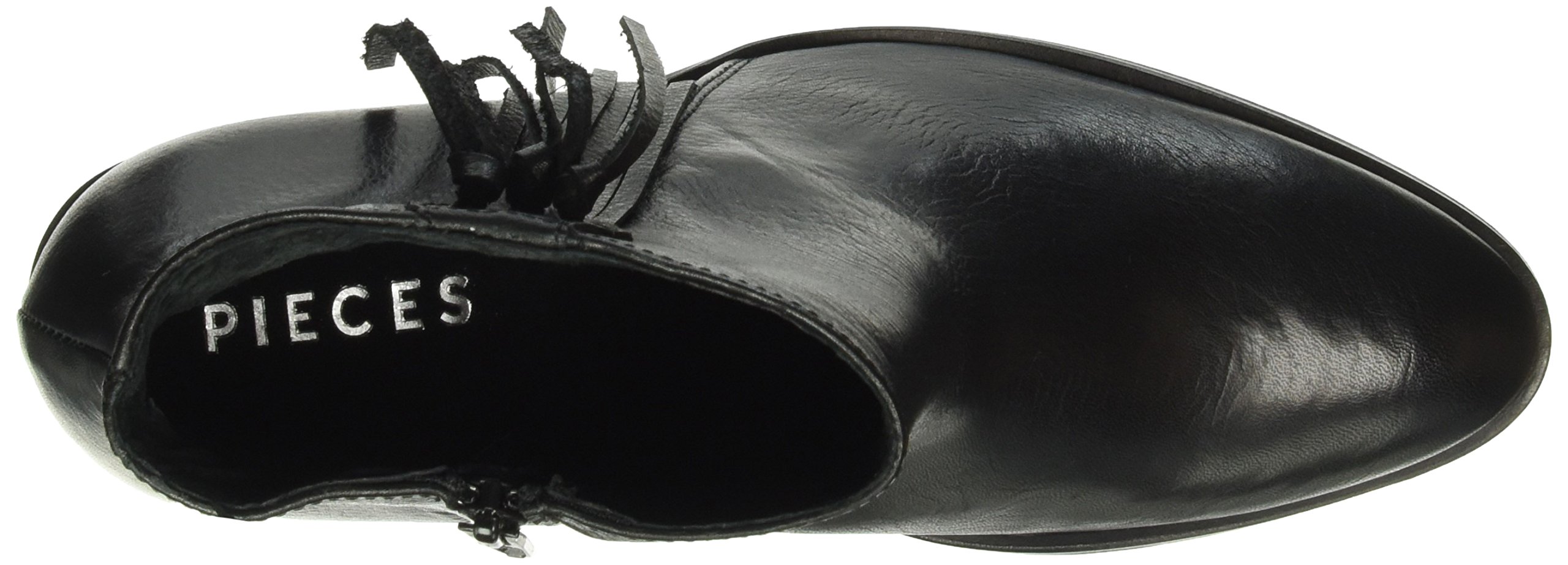 Pieces Psdiva Leather Boot stivali donna nero