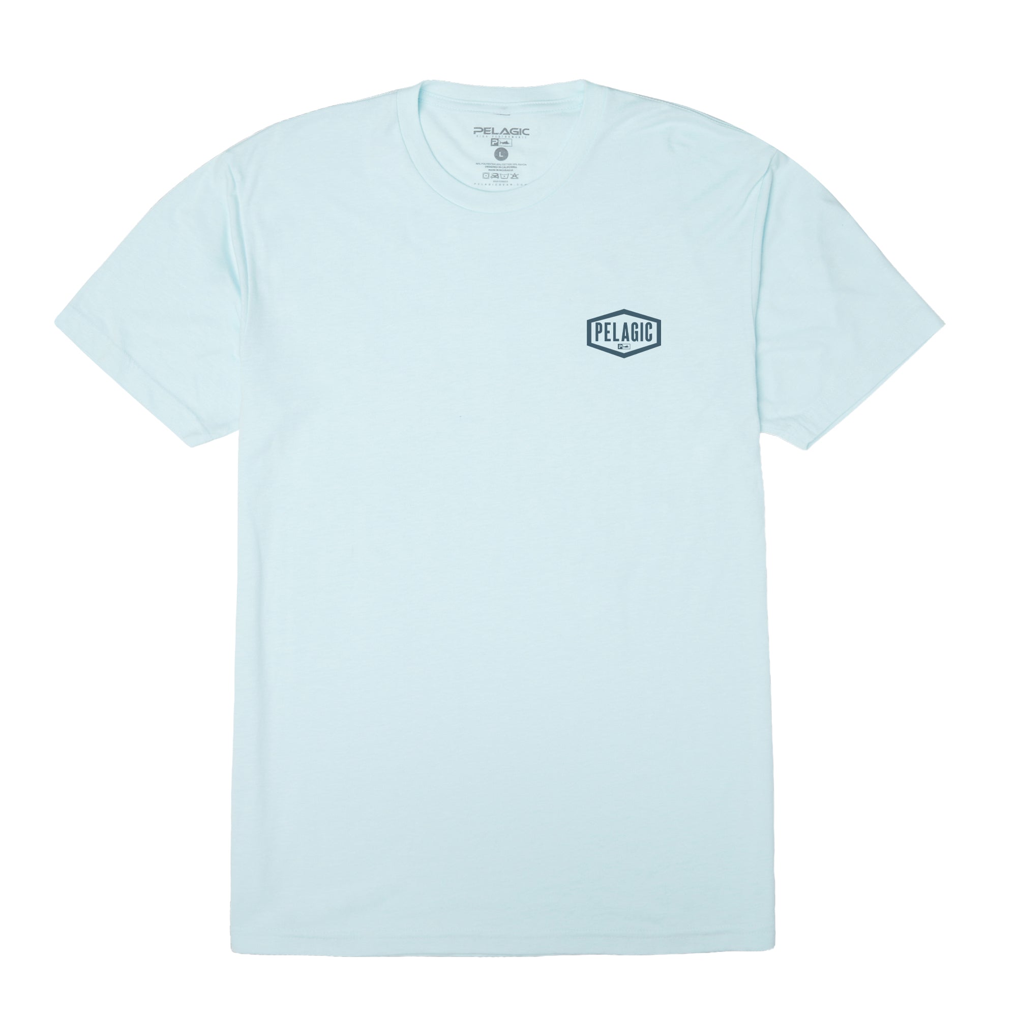 Pelagic Fuel Dock maglietta uomo azzurro chiaro triblend
