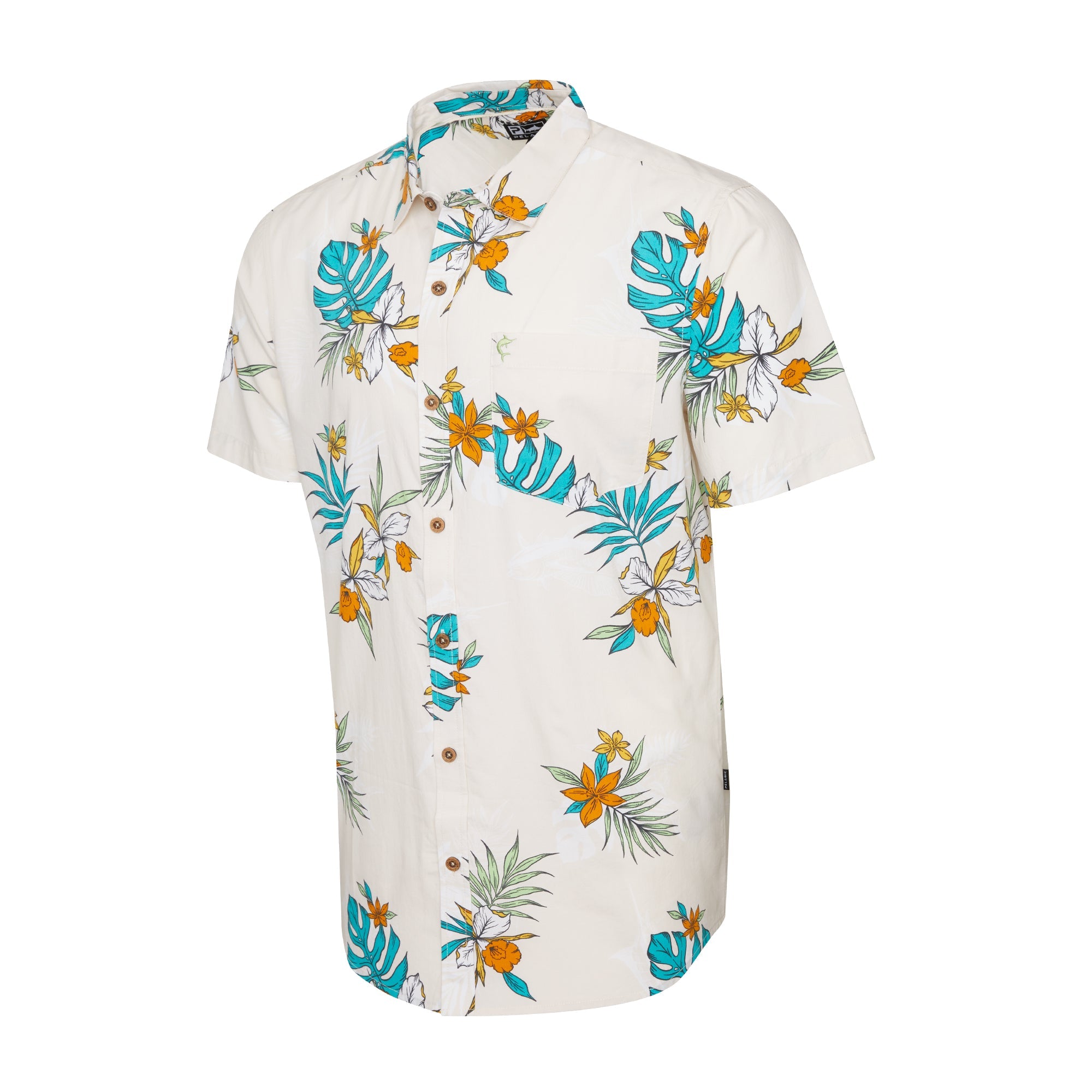 PELAGIC Knockdown camicia uomo Natural UPF 50+