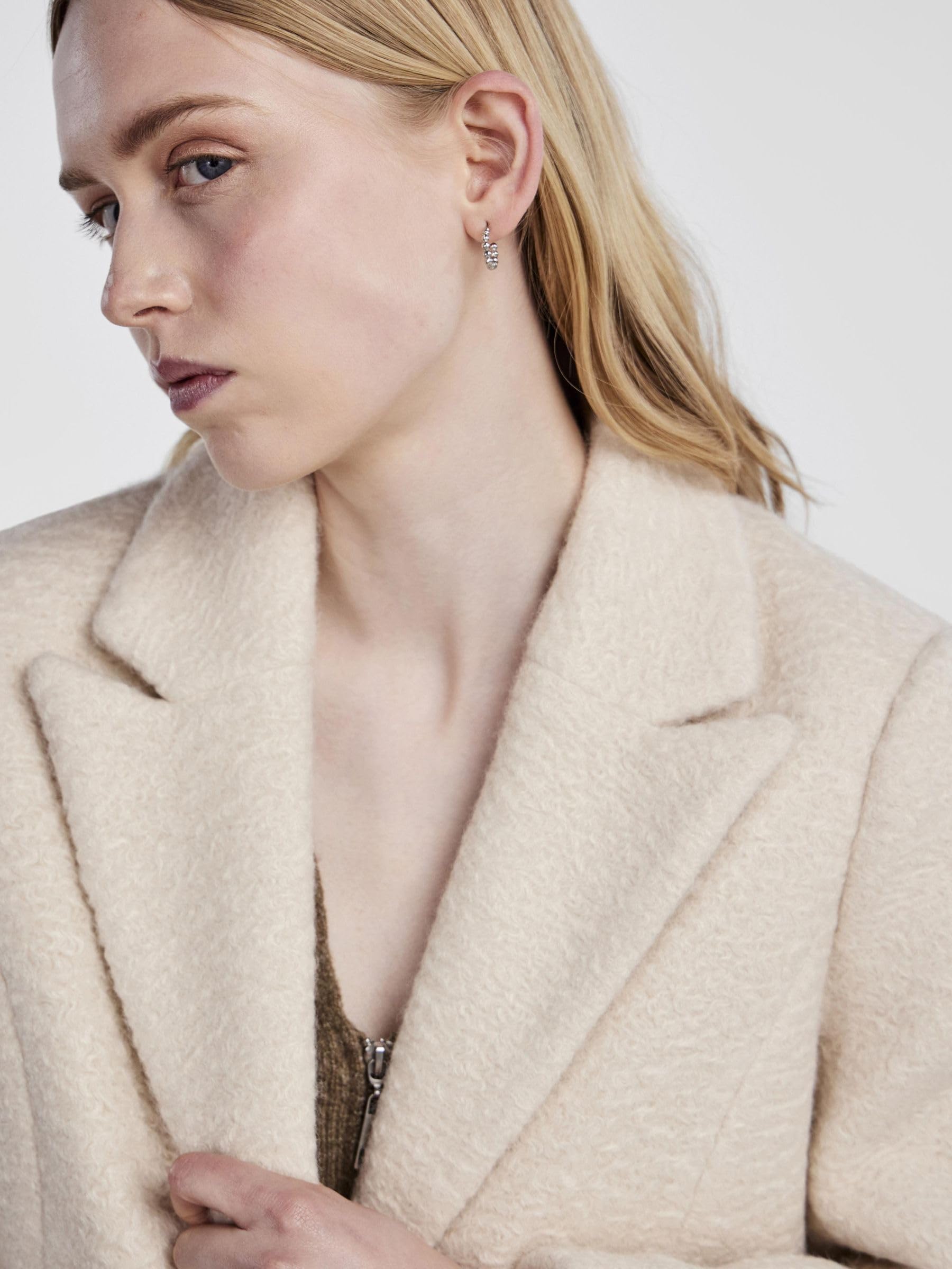 Pieces Pcnea cappotto donna taglia M invernale