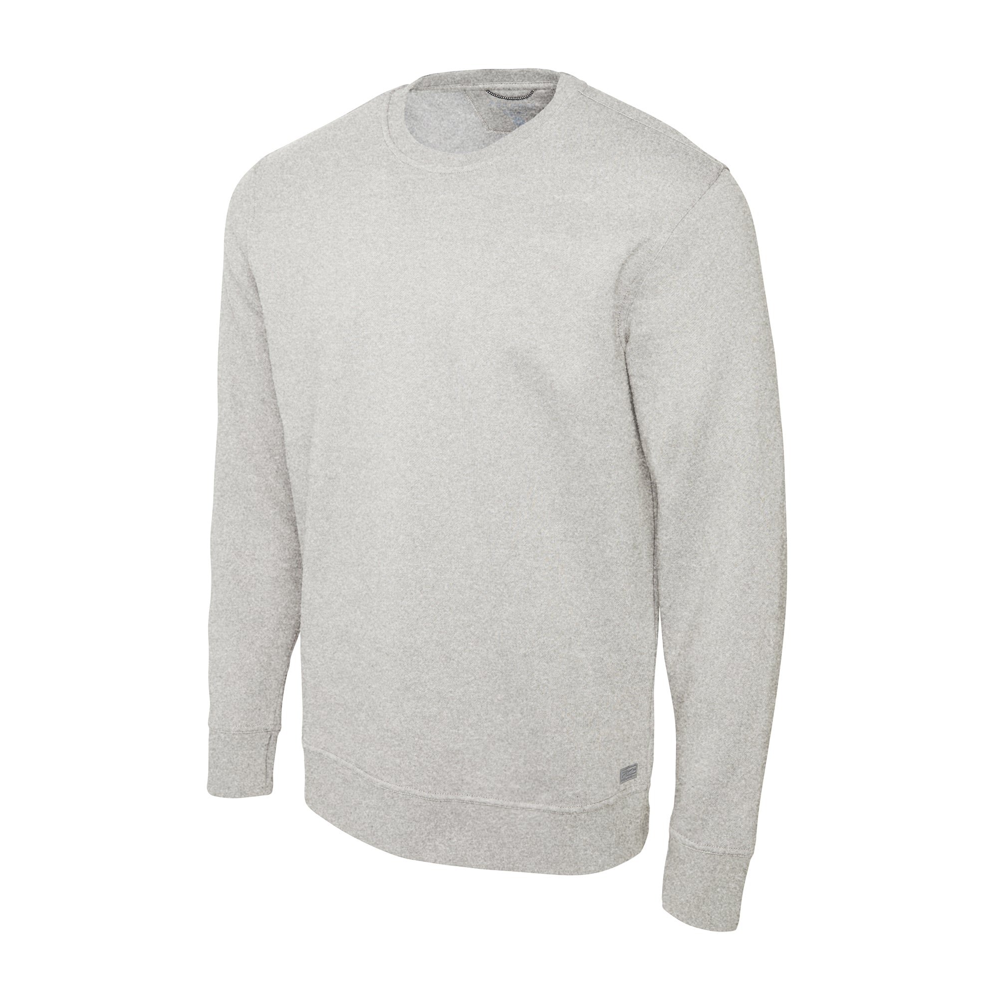 Pelagic Avalon felpa girocollo uomo grigio cotone