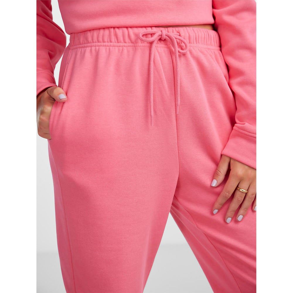 Pieces PCCHILLI HW Sweat Pants Noos pantaloni felpa XS rosa