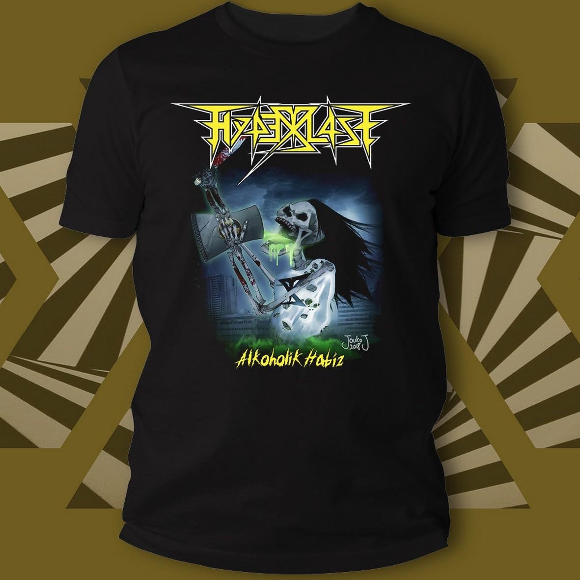 Hyperblast Alcoholik Habiz t-shirt cotone organico