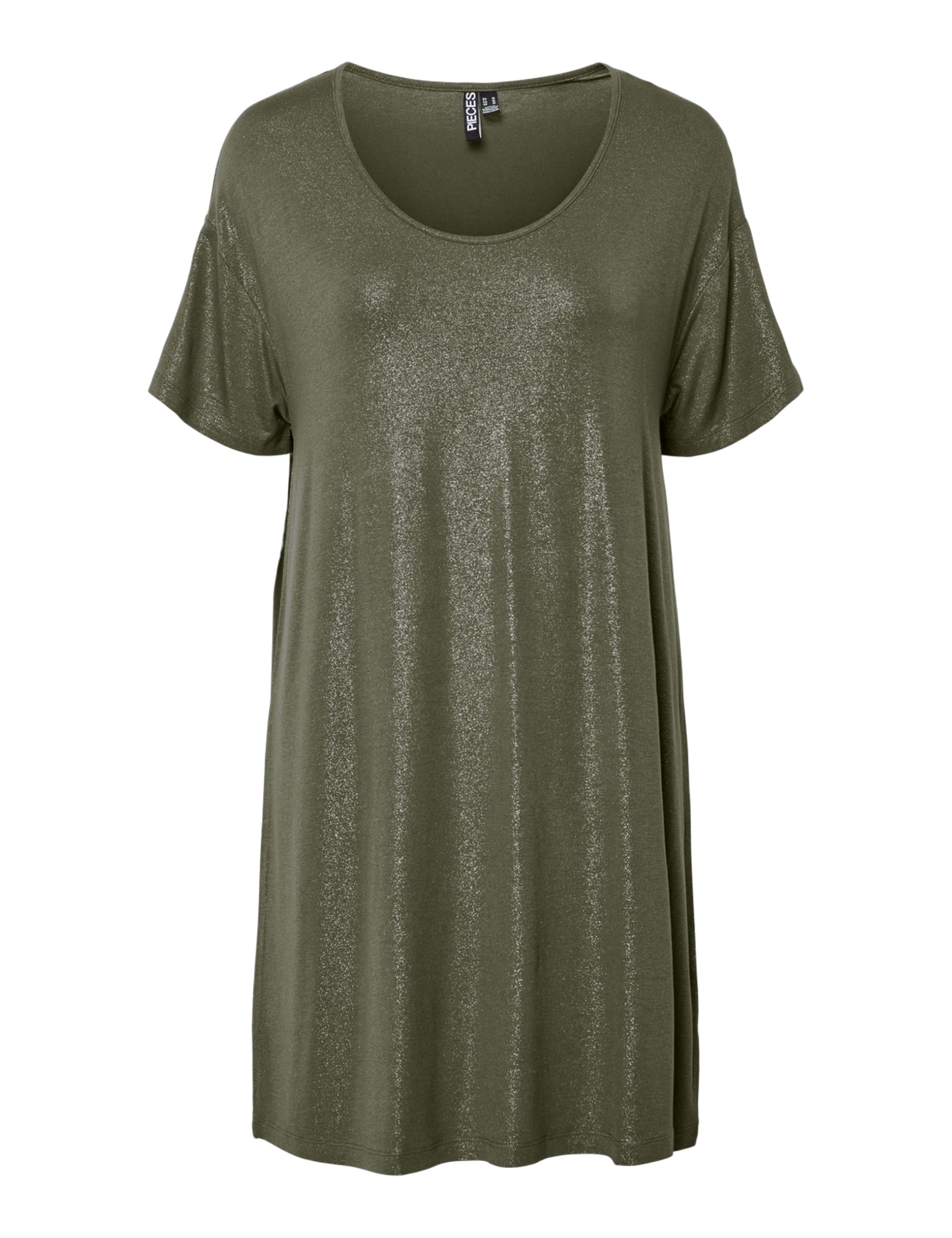 Pieces Pcalice SS Glitter Dress Jrs abito M tessuto elasticizzato