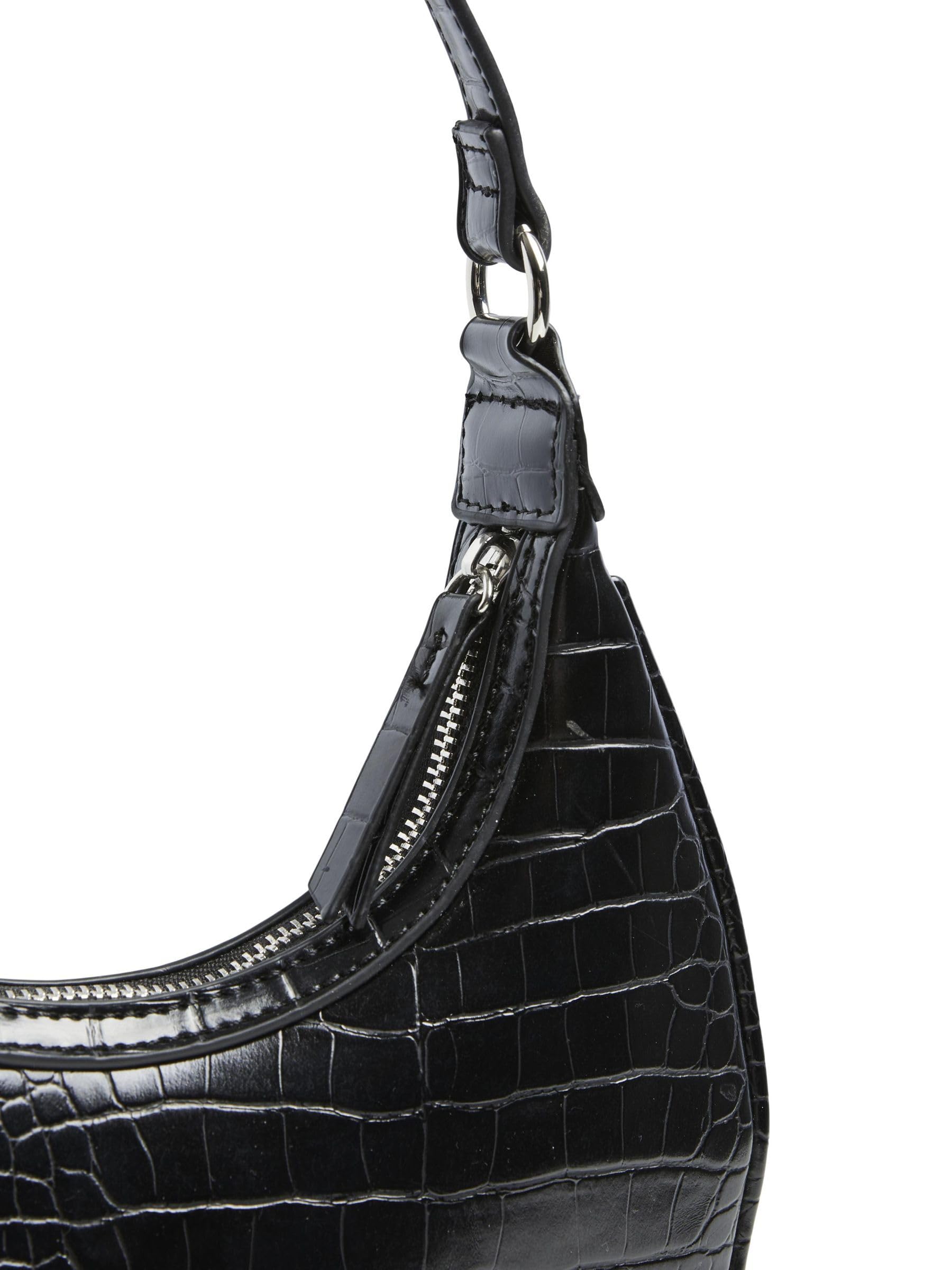 PIECES Pcnanett Croco Shoulder Bag borsa effetto cocco