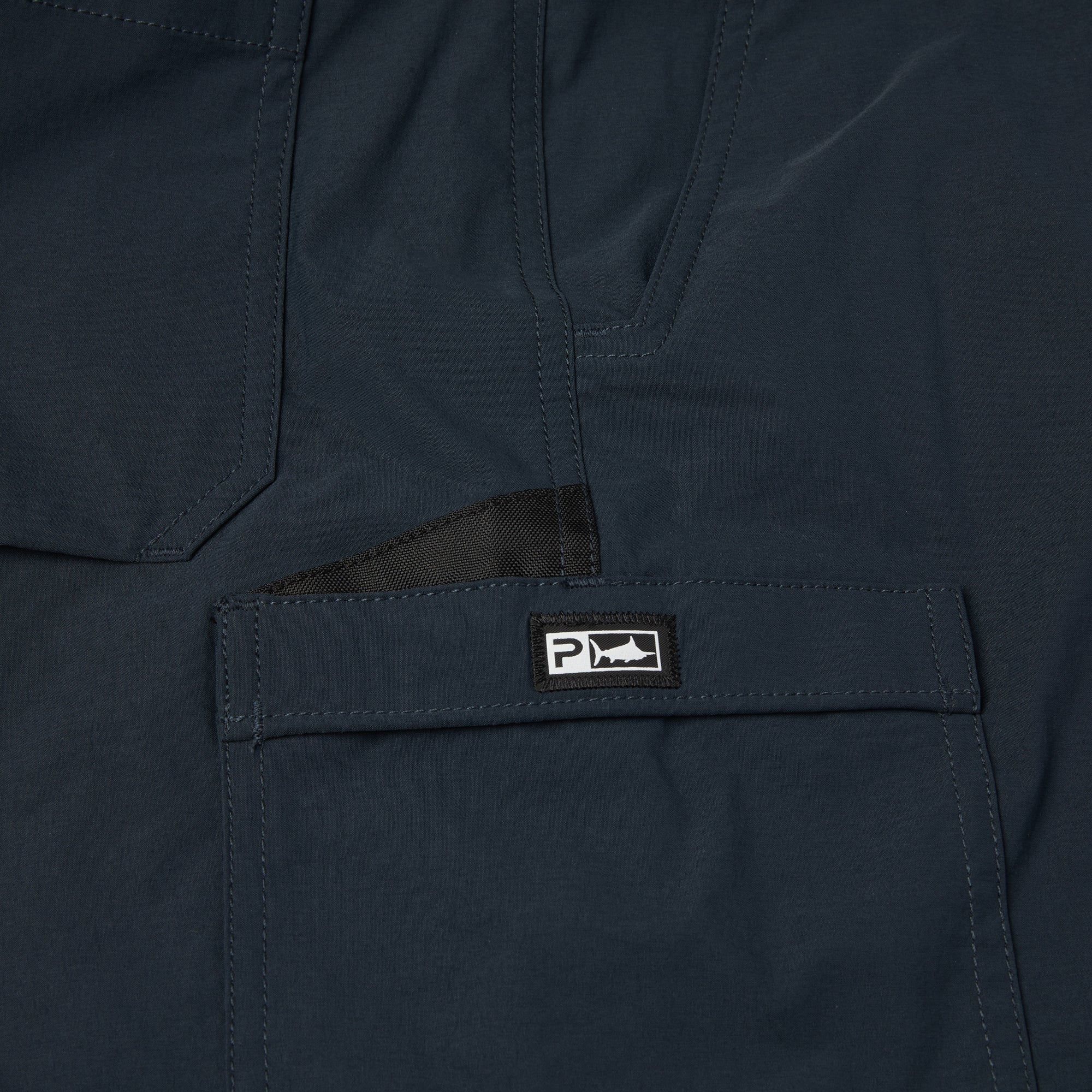 Pelagic Madeira Cargo pantaloncini blu navy tasca pinze