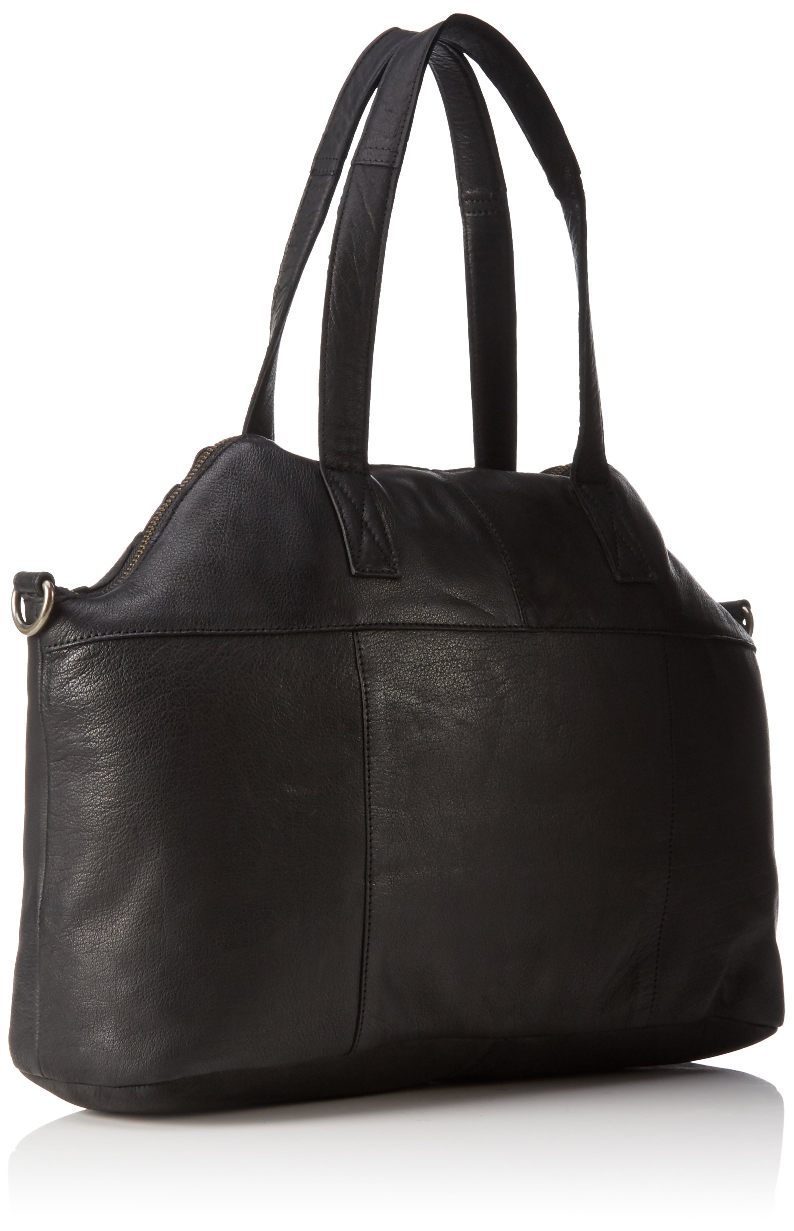Pieces Pcpigga 17076430 borsa a mano pelle nera 39x29x14