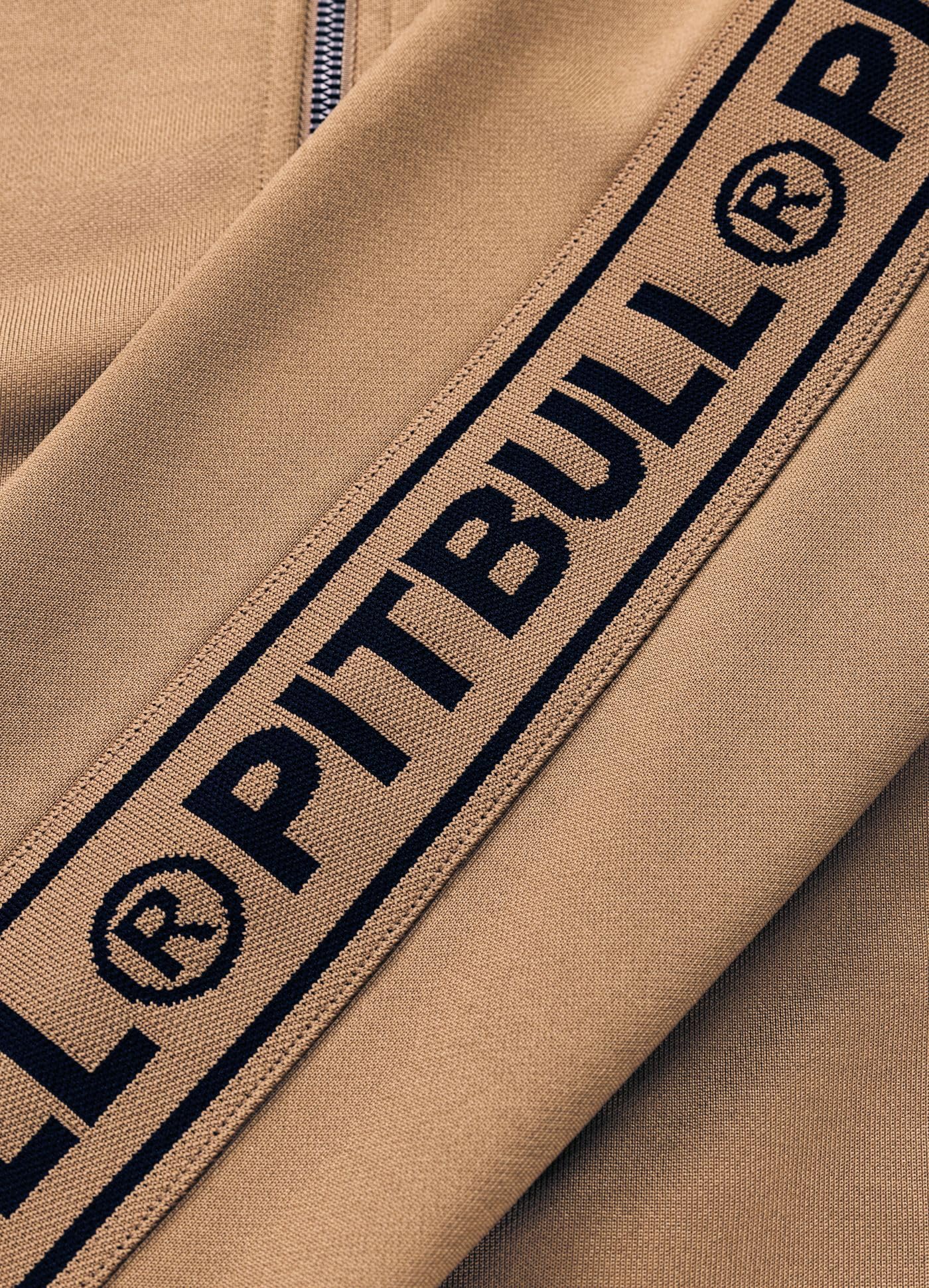 Pitbull Oldschool Tape Logo felpa uomo Nero poliestere