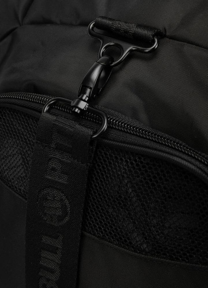 Pitbull borsone sportivo unisex nero in nylon resistente