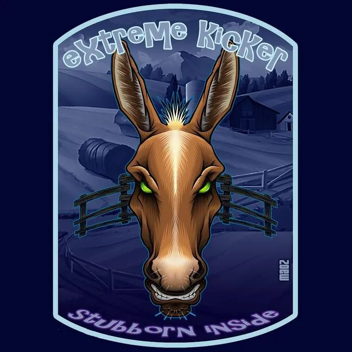 Matrix Music Store Maoz Evil Donkey t-shirt unisex cotone