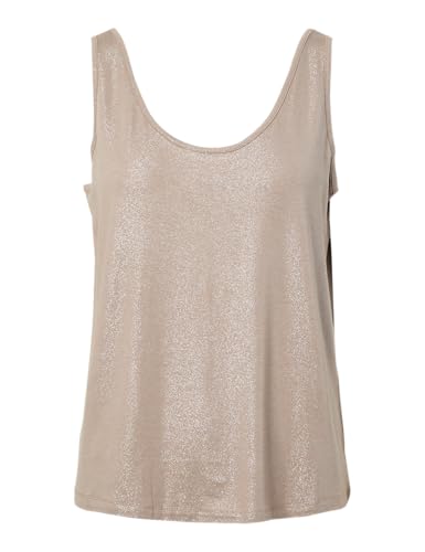 Pieces Pcalice Canottiera Donna con Glitter Leggera