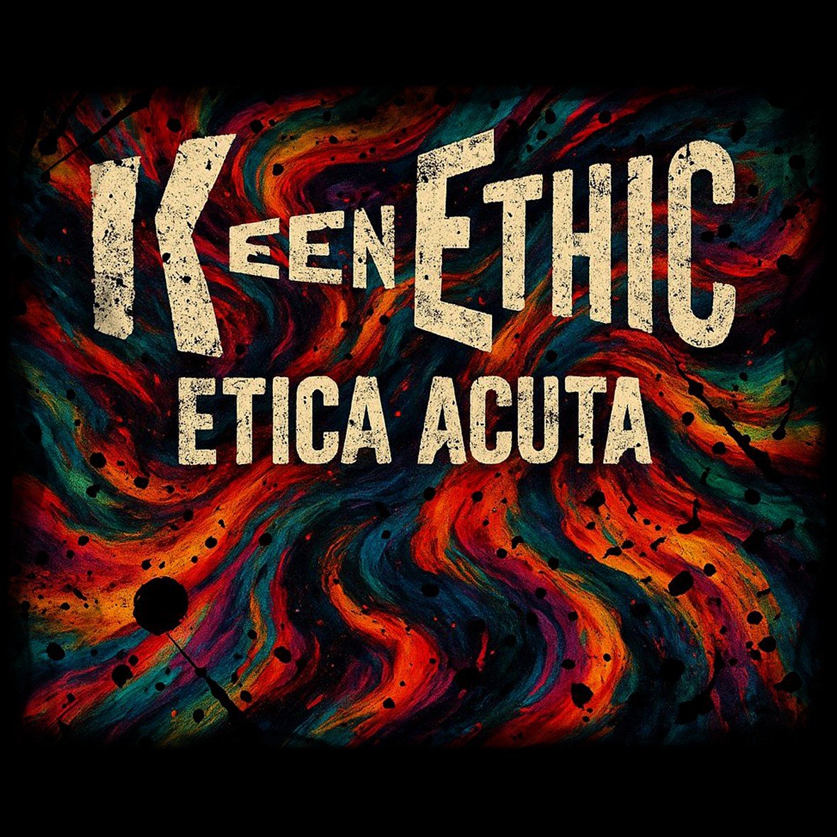 Keenethic Etica Acuta t-shirt cotone organico