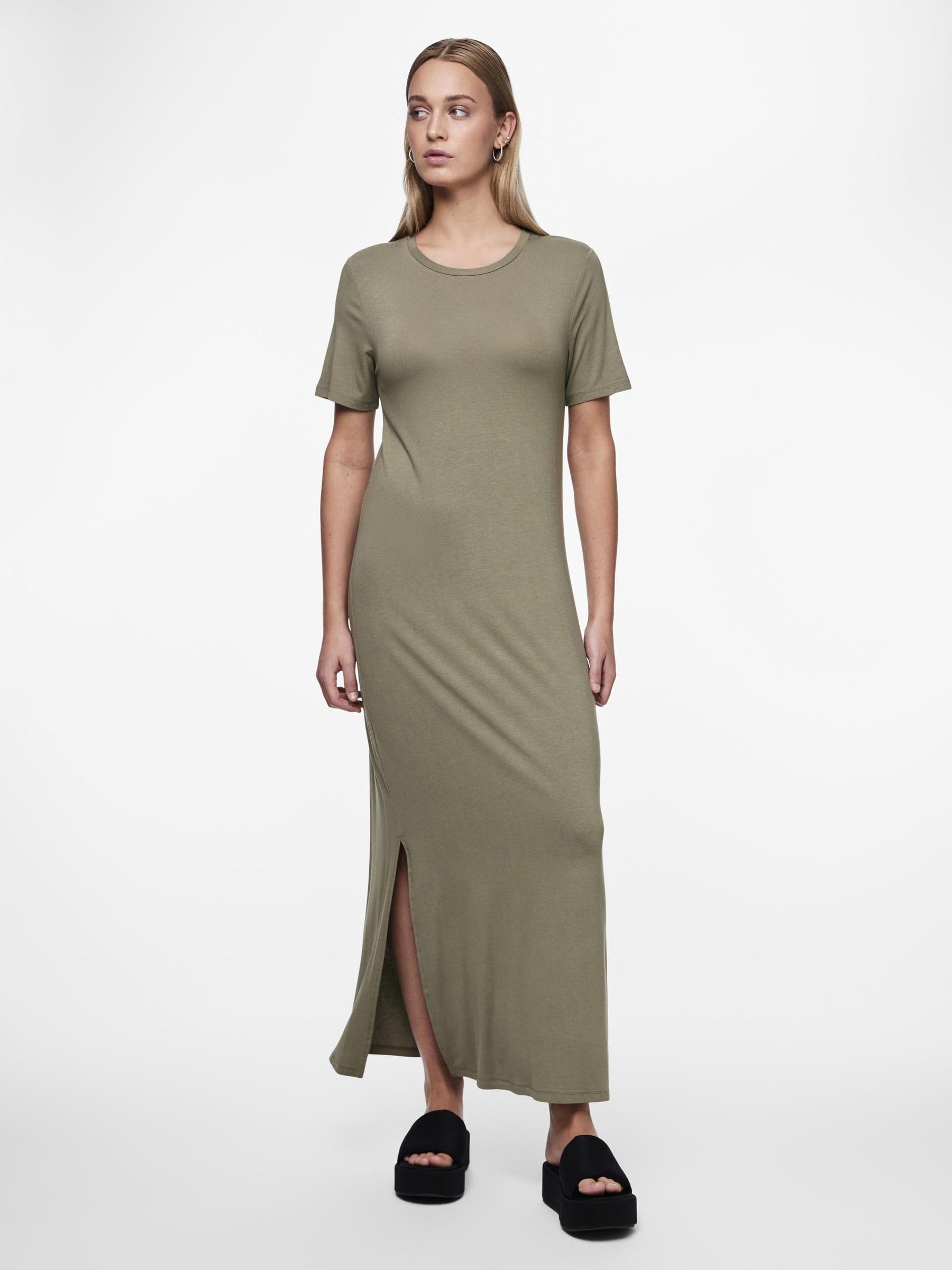 Pieces Psofia Maxi vestito donna lungo taglia S