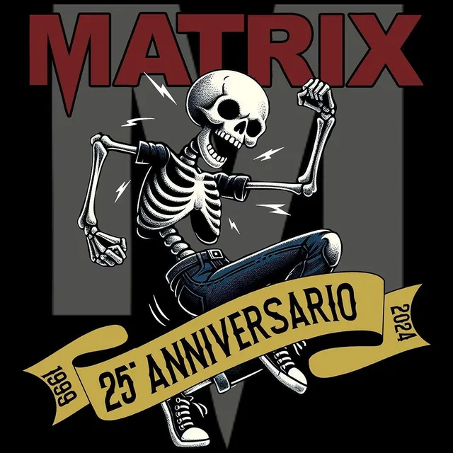 Matrix 25th Anniversary Pogo t-shirt cotone unisex