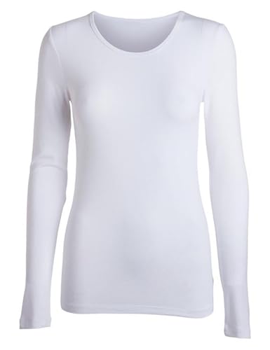 Pieces Pcholly t-shirt donna blu manica lunga