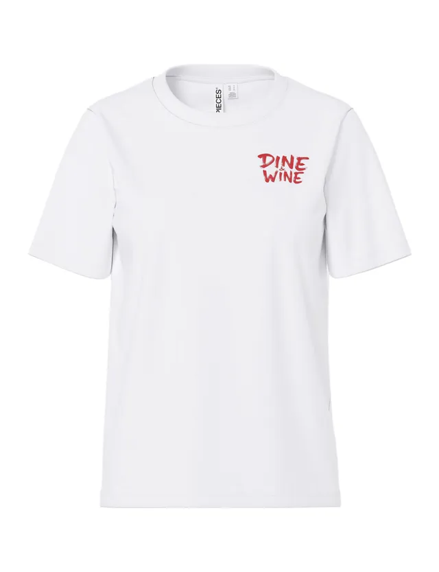Pieces Pcgigi SS T-shirt Stampa Donna XL