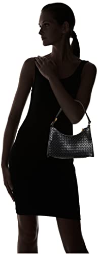 Pieces Pcmanja borsa a tracolla donna nera con cerniera